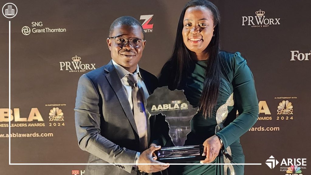 Benin Cashew SA awarded at the All Africa Business Leaders Awards